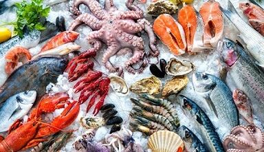 غذاهای دریایی برای افزایش قدرت در مردان